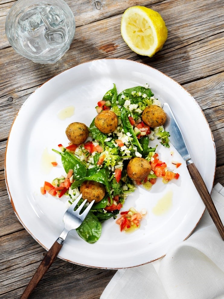 recept voor falafel van broccoli