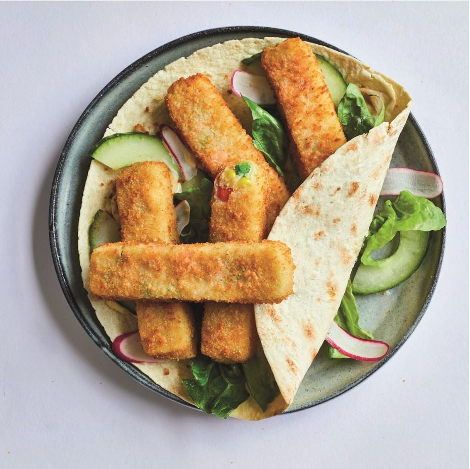 Veggie sticks wraps