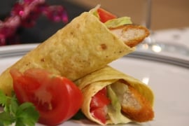 Wrap met Crispy Chicken