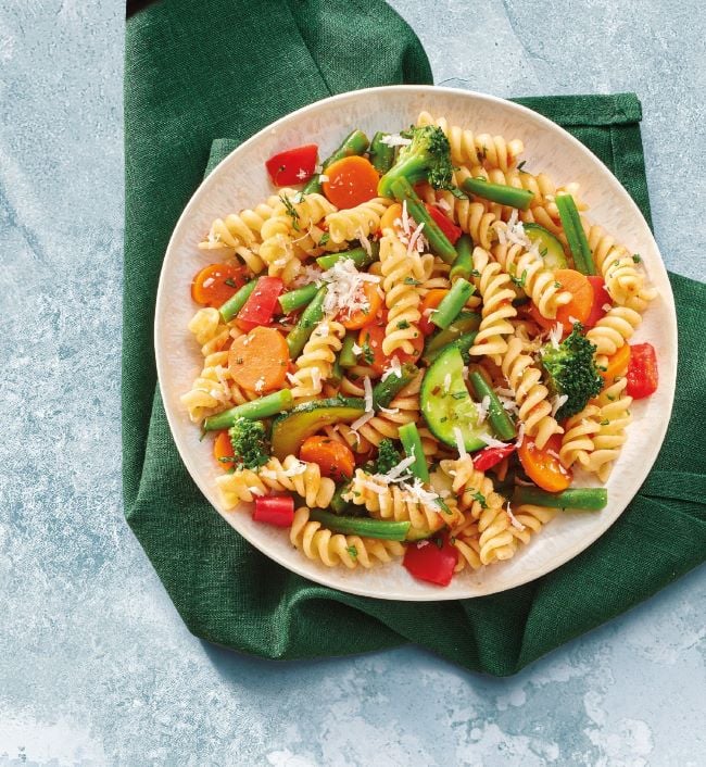 Italiaanse groentenpasta