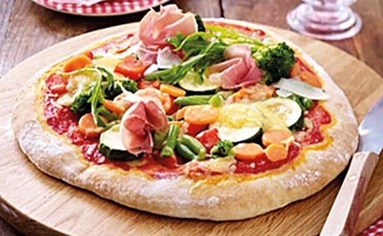 Italiaanse groentepizza