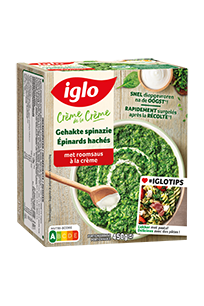 spinazie met roomsaus