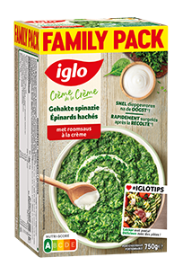 épinard crème 800g WWF