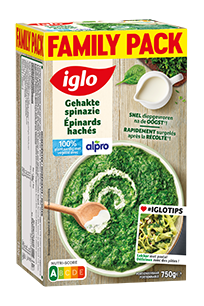 spinach met Alpro