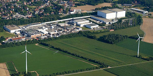 Iglo fabriek in Reken, Duitsland